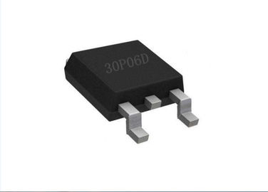 Transistor de poder más elevado de 30P06D TO-252, transistor de efecto de campo de encargo