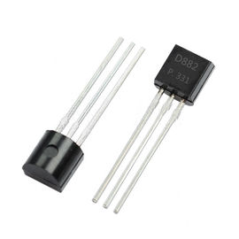 Transistores encapsulados plástico de los transistores de poder de la extremidad de D882S NPN TO-92