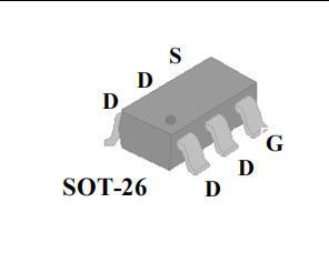 Regulador de voltaje del tablero 2W 30A SOT-26 IC de AP2602GY-HF FR4