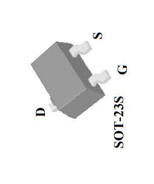 Interruptor del MOSFET del ICS 0.833W 10A de la LÓGICA de AP2322GN