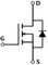 Tensión 100V del transistor de poder del Mosfet del canal N del modo del aumento baja
