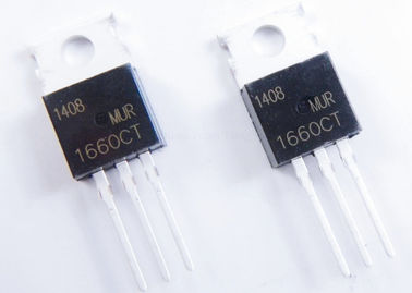 MUR1660CT ayunan capacidad del alto voltaje del diodo de rectificador de la recuperación