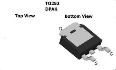 R bajo del DS (ENCENDIDO) del Mosfet de poder del transistor de la batería de la protección del uso del interruptor